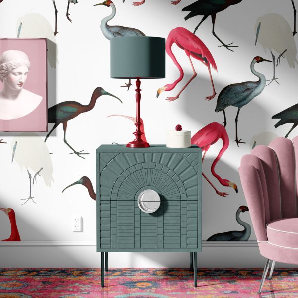 Flamingo Wall Mural